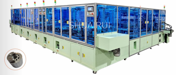 汽車空調壓縮機無刷轉子生產線