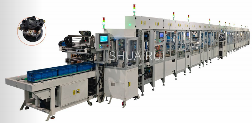 吸塵器電機裝(zhuāng)配線