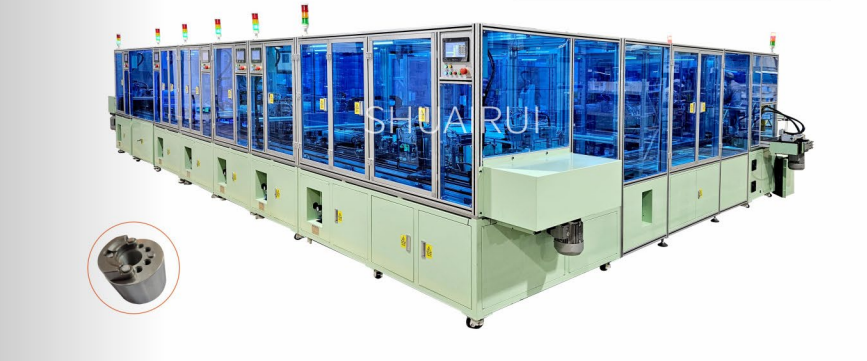 汽車空調壓縮機無刷轉子生產線