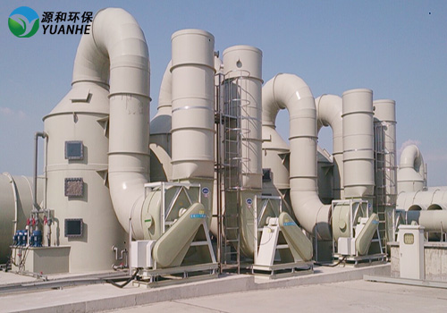 廢氣處理(lǐ)PP洗滌塔 廢氣處理PP洗滌塔